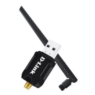D-Link DWA-137 vezeték nélküli N300 nagy nyereségű Wi-Fi USB adapter