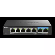 D-Link DMS-107/E 7 portos multi-gigabites menedzselés nélküli kapcsoló