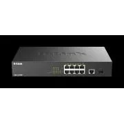 D-Link DGS-1010MP/E 10 portos Gigabit PoE kapcsoló
