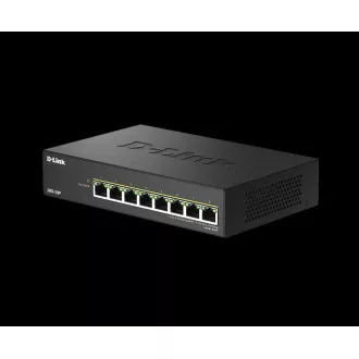 D-Link DMS-108P/E 8 portos 2,5G Multi-Gigabit felügyelet nélküli PoE kapcsoló