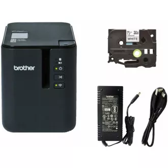BROTHER címkenyomtató PT-P950NW - 36mm, TZe, WIFI, Professzionális PC címkenyomtató