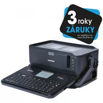 BROTHER címkenyomtató PT-D800W - 36mm, TZe szalagok, nyomtató nagy színes kijelzővel, WIFI, billentyűzet BROTHER címkenyomtató PT-D800W - 36mm, TZe szalagok, nyomtató nagy színes kijelzővel, WIFI, billentyűzet