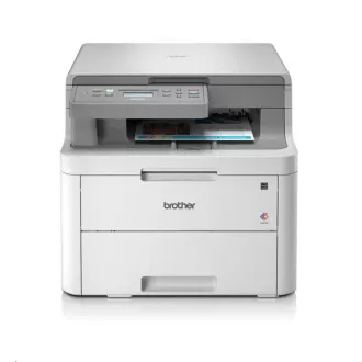 A Brother színes LED DCP-L3510CDW - A4, 18pp, 512, 600x600copy, USB 2.0, WiFi, 250listů, DUPLEX
