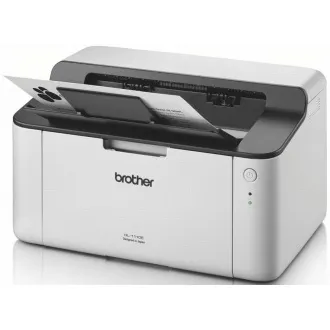 BROTHER mono lézernyomtató HL-1110 - A4, 20 ppm, 600x600, 1 MB GDI, USB 2.0, fehér - Felbontott