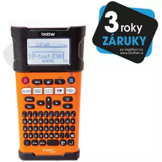 BROTHER Címkenyomtató PT-E300VP - 18mm, TZe szalagok, mobil, tokkal, Címkenyomtató ipari és elektromos - jelölő BROTHER Címkenyomtató PT-E300VP - 18mm, TZe szalagok, mobil, tokkal, Címkenyomtató ipari és elektromos - jelölő