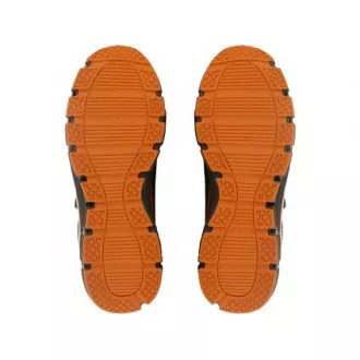 CXS ISLAND NAVASSA S1P alacsony cipő, szürke - narancssárga, 41-es méret