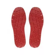 CXS ISLAND PAROS S1P ESD alacsony cipő, fekete - piros, 35-ös méret