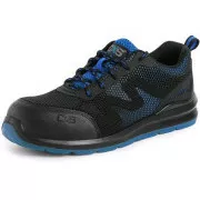 CXS ISLAND MILOS S1P alacsony cipő, fekete - kék, 42-es méret