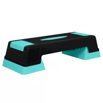 Aerobic step SVX, 3 lépcsős, cián színű