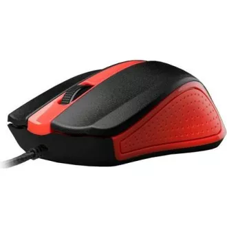 C-TECH egér WM-01, piros, USB