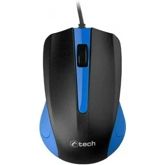 C-TECH egér WM-01, kék, USB