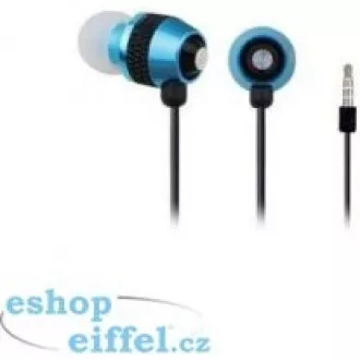 GEMBIRD fejhallgató mikrofonnal MHS-EP-002 MP3-hoz, fém, kék
