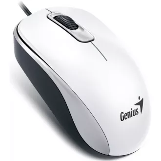 GENIUS egér DX-110, vezetékes, 1000 dpi, USB, fehér GENIUS egér DX-110, vezetékes, 1000 dpi, USB, fehér
