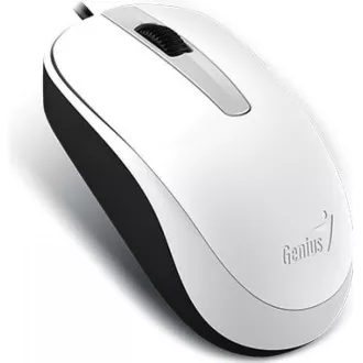 GENIUS egér DX-120, vezetékes, 1200 dpi, USB, fehér