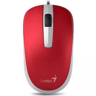 GENIUS egér DX-120, vezetékes, 1200 dpi, USB, piros