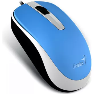 GENIUS egér DX-120, vezetékes, 1200 dpi, USB, kék GENIUS egér DX-120, vezetékes, 1200 dpi, USB, kék