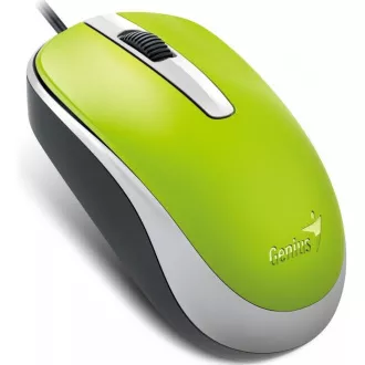 GENIUS egér DX-120, vezetékes, 1200 dpi, USB, zöld