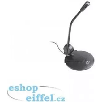 TRACER asztali mikrofon S5, 3,5" jack, 1,5 m, fekete TRACER asztali mikrofon S5, 3,5" jack, 1,5 m, fekete
