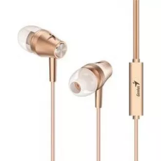 GENIUS fejhallgató mikrofonnal HS-M360, arany