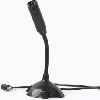 GEMBIRD asztali mikrofon MIC-D-02, fekete