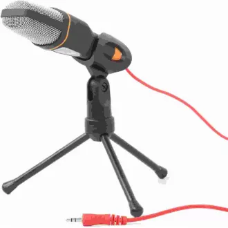 GEMBIRD asztali mikrofon MIC-D-03, HQ, fekete GEMBIRD asztali mikrofon MIC-D-03, HQ, fekete