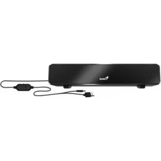 GENIUS hangszóró USB SoundBar 100 / vezetékes / 6W / USB / 3, 5" jack / fekete