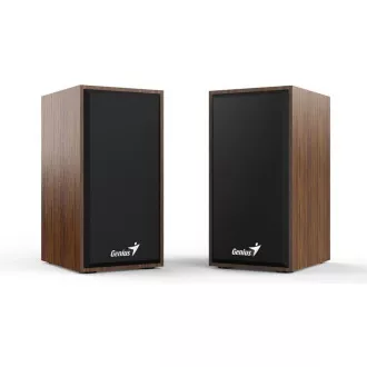 GENIUS hangszóró SP-HF180, 2.0, 6W, fa, barna GENIUS hangszóró SP-HF180, 2.0, 6W, fa, barna