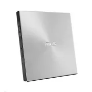 ASUS DVD író SDRW-08U7M-U SILVER RETAIL, Külső Slim DVD-RW, ezüst, USB