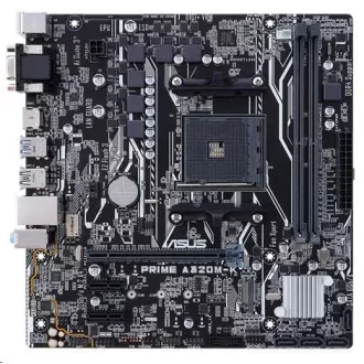 ASUS MB Sc AM4 PRIME A320M-K, AMD A320, 2xDDR4, VGA, mATX, mATX