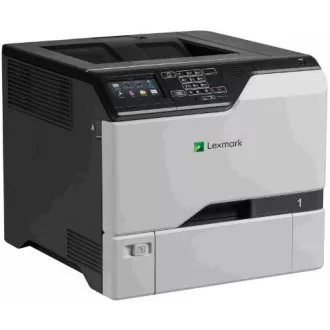 Lexmark CS720de, A4 színes lézer 1024 megabájt, 38ppm, USB / LAN, duplex, érintőképernyős LCD