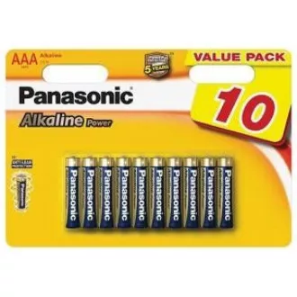 PANASONIC Alkaline Power Alkaline Power LR03APB / 10BW AAA 1.5V (bliszter 10db)