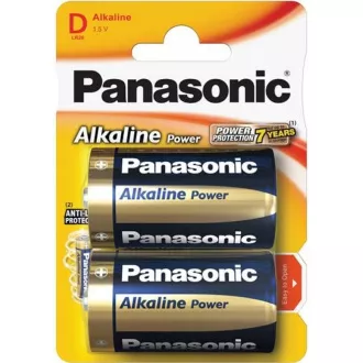 PANASONIC Alkaline Power Alkaline Power LR20APB / 2BP D 1,5V (buborékfólia 2db)