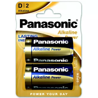 PANASONIC Alkaline Power Alkaline Power LR20APB / 2BP D 1,5V (buborékfólia 2db)