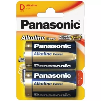 PANASONIC Alkaline Power Alkaline Power LR20APB / 2BP D 1,5V (buborékfólia 2db)