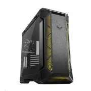 ASUS tok TUF GAMING GT501 BLACK AURA, EATX, Mid-Tower, fekete, fekete