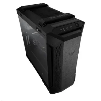 ASUS tok TUF GAMING GT501 BLACK AURA, EATX, Mid-Tower, fekete, fekete
