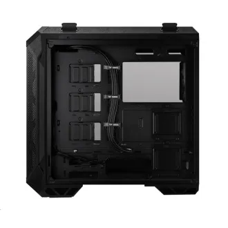 ASUS tok TUF GAMING GT501 BLACK AURA, EATX, Mid-Tower, fekete, fekete