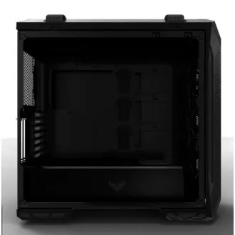 ASUS tok TUF GAMING GT501 BLACK AURA, EATX, Mid-Tower, fekete, fekete