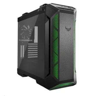 ASUS tok TUF GAMING GT501 BLACK AURA, EATX, Mid-Tower, fekete, fekete
