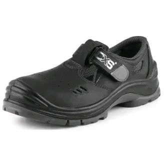 Szandálcipő CXS SAFETY STEEL IRON S1, fekete, 42-es méret