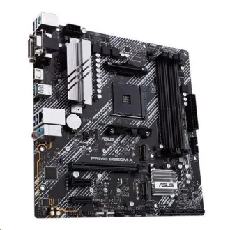 ASUS MB Sc AM4 PRIME B550M-A/CSM, AMD B550, 4xDDR4, 1xHDMI, 1xDVI, 1xVGA, mATX, 1xHDMI, 1xDVI, 1xVGA, mATX