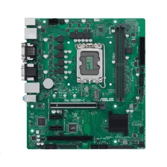 ASUS MB Sc LGA1700 PRO H610M-C-CSM, Intel H610, 2xDDR5, 1xDP, 1xHDMI, 1xDVI, 1xVGA, 1xVGA, mATX, mATX