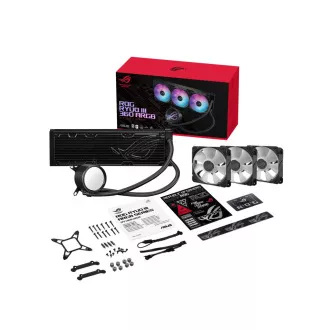 ASUS CPU vízhűtő AIO ROG RYUO III 360 ARGB, 3x120mm, LGA1851, AM5 ASUS CPU vízhűtő AIO ROG RYUO III 360 ARGB, 3x120mm, LGA1851, AM5