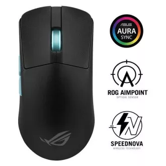 ASUS egér ROG Harpe Ace Ace Aim Lab Edition, Bluetooth, fekete