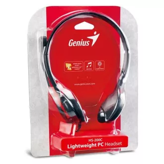 GENIUS fejhallgató mikrofonnal HS-200C