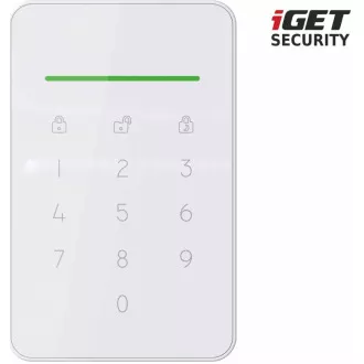 iGET SECURITY EP13 - Vezeték nélküli billentyűzet RFID olvasóval az iGET SECURITY M5 riasztáshoz
