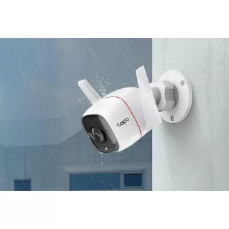TP-Link Tapo C310 kültéri/kültéri kamera, (3MP, 1296p, WiFi, IR 30m, micro SD kártya)