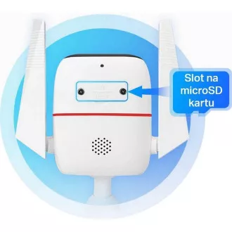 TP-Link Tapo C310 kültéri/kültéri kamera, (3MP, 1296p, WiFi, IR 30m, micro SD kártya)