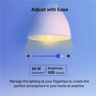 TP-Link Tapo L530E(2-pack) intelligens WiFi dimmelhető LED izzó (színes, 2500K-6500K, 806lm, 2, 4GHz, E27)