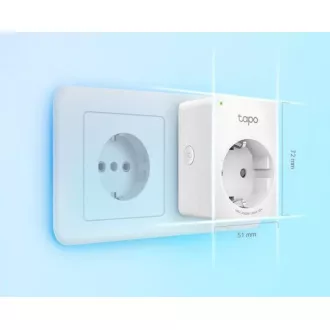 TP-Link Tapo P110 intelligens WiFi mini konnektor (3680W, 16A, 2, 4 GHz, BT) TP-Link Tapo P110 intelligens WiFi mini konnektor (3680W, 16A, 2, 4 GHz, BT)